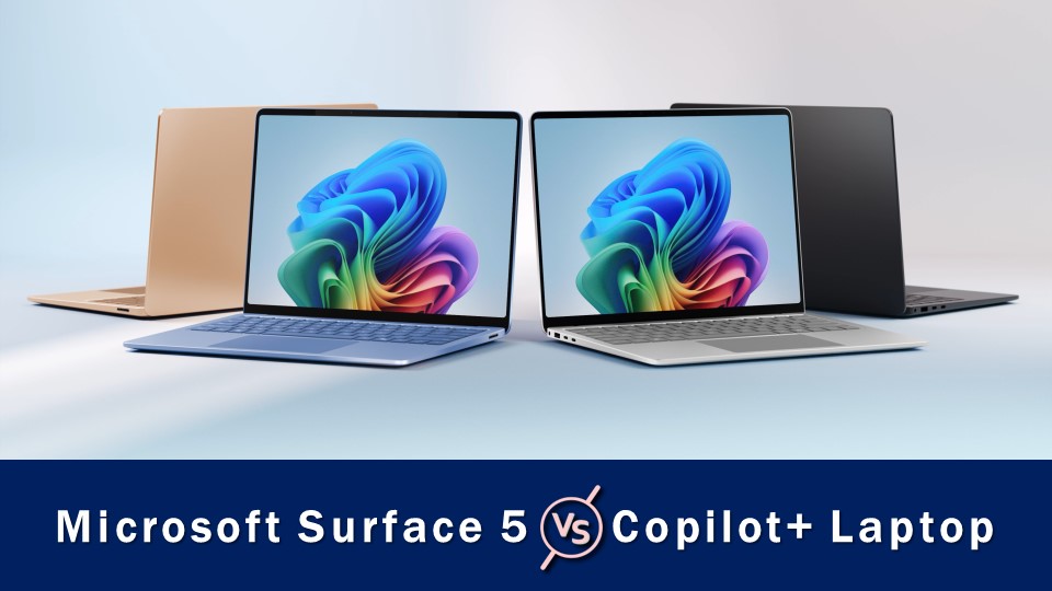 Microsoft Surface 5 vs Microsoft Surface Copilot Laptop